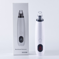 Aparat indepartat puncte negre, Neo™ Premium, cu vacuum, 3 capete, Puteri ajustabile, Ingrijire faciala, Curatare faciala, Acnee, cu Baterii, Alb