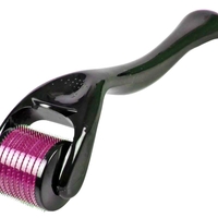 Aparat masaj facial Professional Neo™ Derma Roller Plus pentru regenerarea pielii si reducerea ridurilor si cicatricilor, 540 ace din titan