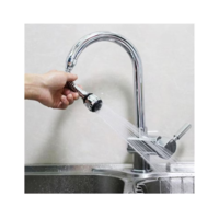 Prelungitor Universal Neo™ pentru Robinet 13 cm, 2 Fluxuri, Argintiu