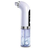 Aparat de Hidro Dermabraziune Neo™ Hidra Premium, pentru hidratare si curatare, indepartare puncte negre, incarcare USB, 3 moduri, 6 capete, Alb