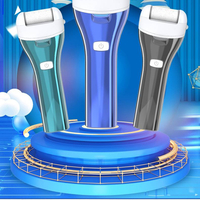 Set Aparat indepartare bataturi si piele uscata Calus Neo™ Foot Polisher v623 MAT, cu display digital, iluminare LED, incarcare USB, capat suplimentar si 3 role microminerale, 3900 rpm, Negru