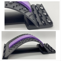 Dispozitiv de Masaj Lombar Neo™ cu Functie de Presopunctura si Stretching maxim 150 kg, Mov