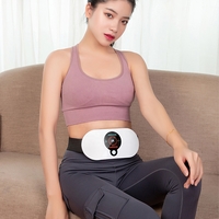 Centura Masaj cu electrostimulare si infrarosu, Neo™ Premium, cu 5 programe de masaj si 18 niveluri de intensitate, pentru slabit, tonifiere si masaj abdomen, fese, coapse, spate
