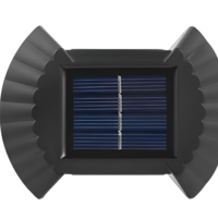 Lampa cu Incarcare Solara pentru Pereti, Scari, Garduri, Lumina de Veghe, Senzor de Lumina, IP65, 2 leduri laterale, buton ON/OFF, Neo™