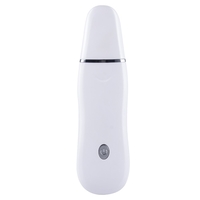 Aparat de curatare faciala cu ultrasunete, Neo™ Skin®, lifting ten, skin scrubber, spatula indepartare puncte negre, hidratare, peeling, Alb