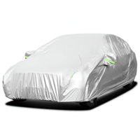 Prelata Auto Impermeabila Universala, Culoare Gri, Cu Dungi Reflectorizante, Marimea XXL, Neo™