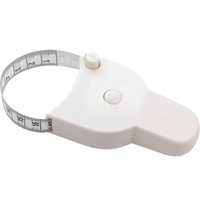 Ruleta pentru talie, ABS/PVC, 150 cm, Alb