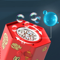 Masina de facut baloane, jucarie cu efect de artificii, cu abtibilduri ornamentale, Neo™ Kids®, Rosie