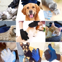 Manusa pentru ingrijirea animalelor FAC, Albastru/Negru