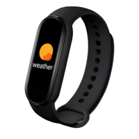 Bratara Fitness M7, Rezistenta la Apa IP67, Ecran Tactil, Notificari SMS/Apeluri, Pedometru, Ceas cu Alarma, Monitorizare Somn, Negru