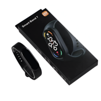 Bratara Fitness M7, Rezistenta la Apa IP67, Ecran Tactil, Notificari SMS/Apeluri, Pedometru, Ceas cu Alarma, Monitorizare Somn, Negru