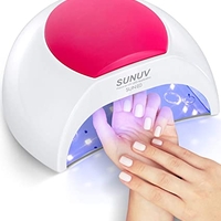 Lampa unghii SUNUV, profesionala, UV LED 48W, , duala, timer, senzor miscare, detasare magnetica