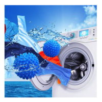 Set 2 Bile Neo™ Pentru Catifelarea Rufelor in Masina de Uscat Rufe, Albastru