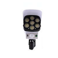 Lampa Solara Tip Camera Falsa 77 LED cu Panou solar, 10 W, Senzor miscare, 1200 mAH, Design Realist, Alb, Neo™