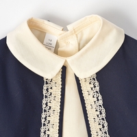 Costum botez baietel, stofa bleumarin, model DAVID