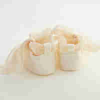 Botosei fetite, muselina crem ANYA