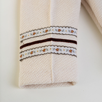 Baby Boy Cream Cotton Outfit with Traditional Motifs – ION Model