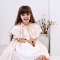 Rochiță din pânză topită fină pentru fetițe, model TAISIA