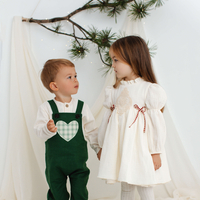 Rochita din muselina organica pentru fetite, model ZAIA