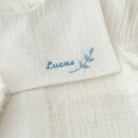Compleu LUCAS din muselină și in prespălat, personalizabil