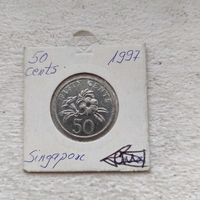 50 cents, Singapore, 1997