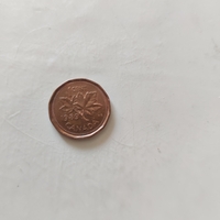 One cent, Canada, 1989