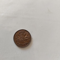 One cent, 1974, Canada