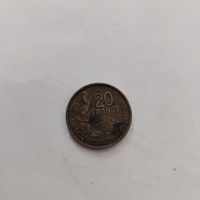 20 francs, 1952