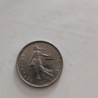 5 francs, 1971