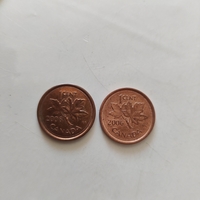 One cent, Canada, 2006
