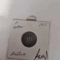 10 heller, 1915