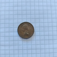 One cent, Canada, 1964