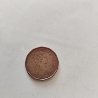 One cent, 1986, Canada