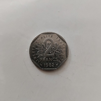2 francs, 1982