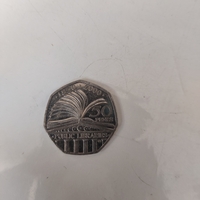 50 pence, 1850-2000