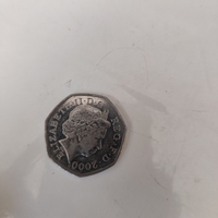 50 pence, 1850-2000
