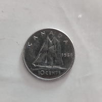 10 cents, 1968