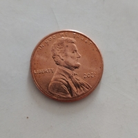 One cent, 2021