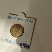 10 escudos, 1986