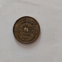 1 franc, 1936