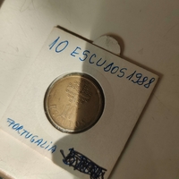 10 escudos, 1988