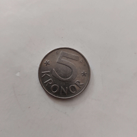 5 kronor, 1990