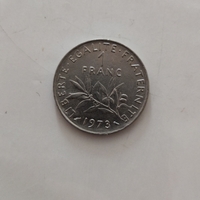 1 franc, 1973