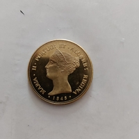 5000 reis, 1845