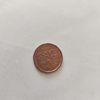 One cent, 1987, Canada