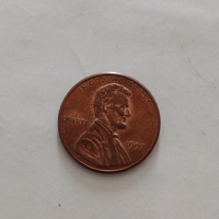 One cent, 1997