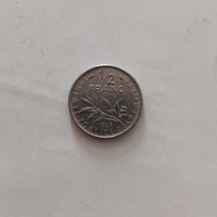1/2 franc, 1969