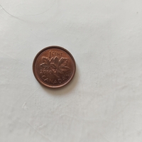 One cent, Canada, 2010