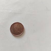 One cent, Canada, 1989