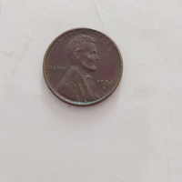 One cent, 1950